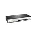 D-Link Web Smart 8-Port Gigabit Switch w/ 2x Gigabit SFP Ports DGS-1210-10